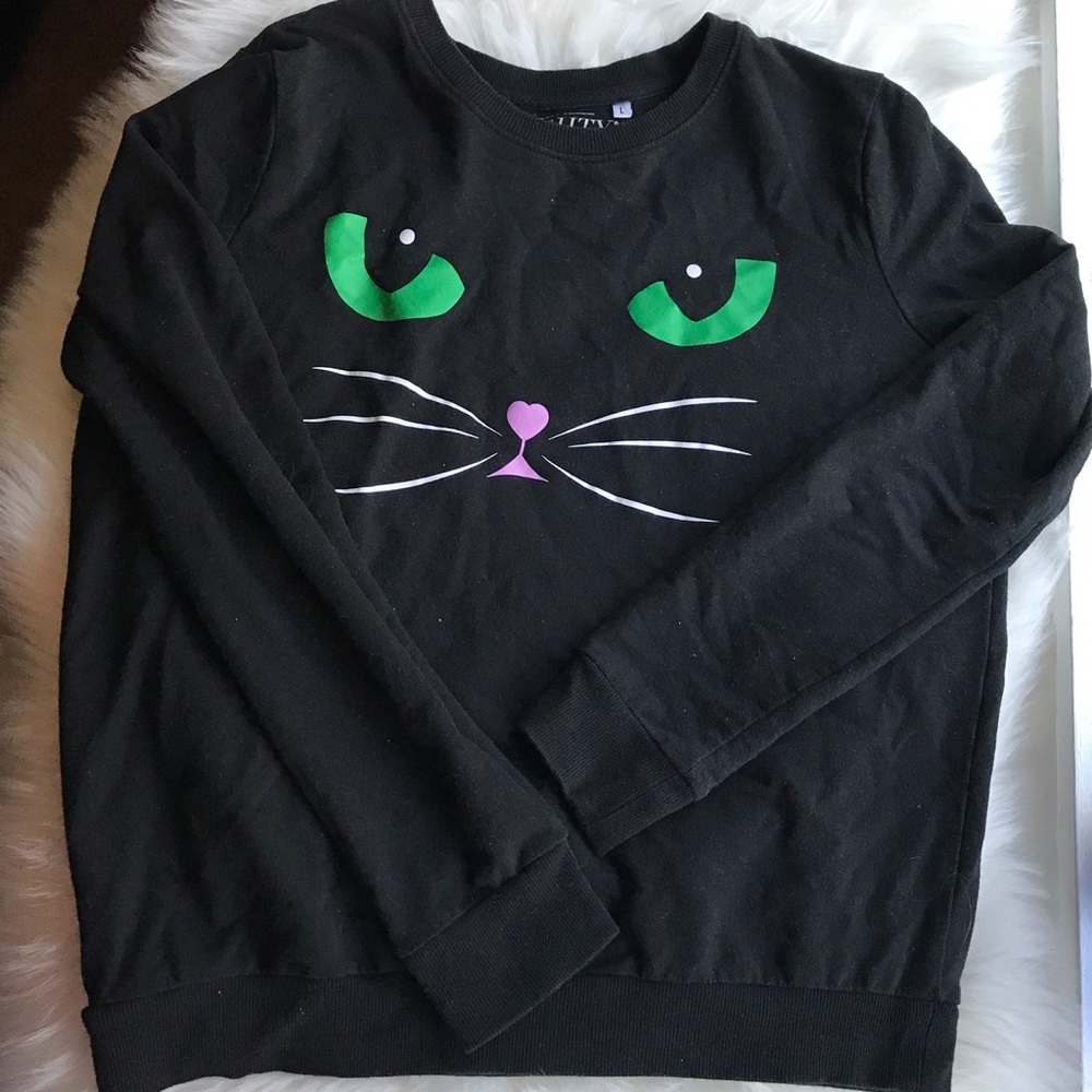 Cat sweater festive